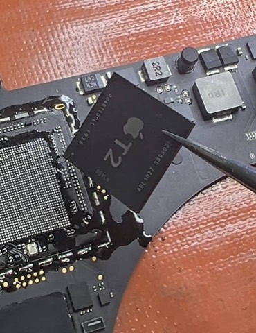 MacBook that won't power on after electronic failure
